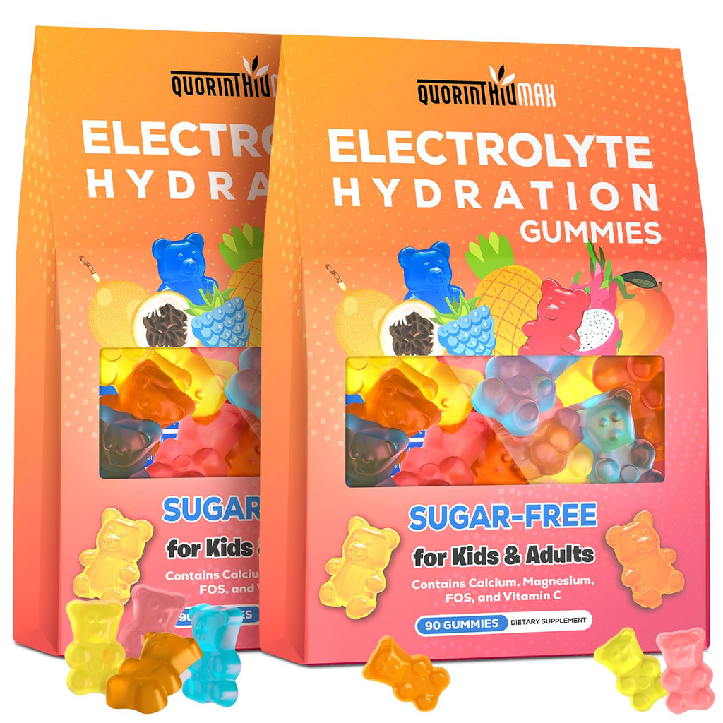 Electrolyte Gummies Sugar Free for Hydration and Immunity