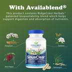 RidgeCrest SinusClear Herbal Sinus Support

