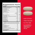 GNC Mega Men Multivitamin Caplets - Immune & Energy

