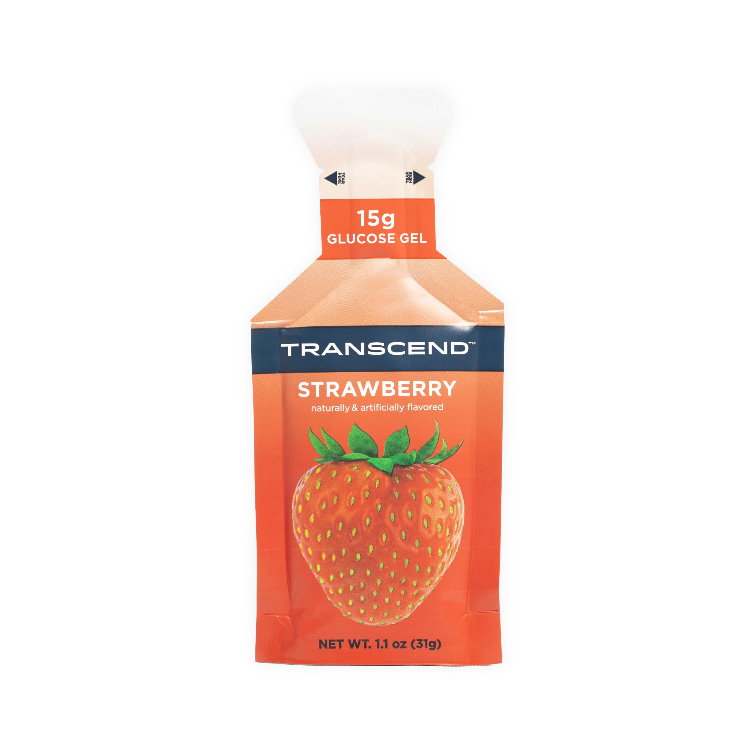Carb Gel by Transcend Foods - Fast-Acting, Gluten Free

