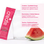 Create Creatine Monohydrate + Electrolytes Stick Packs

