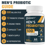 Probiotics for Men with 500 Billion CFUs & 12 Strains


