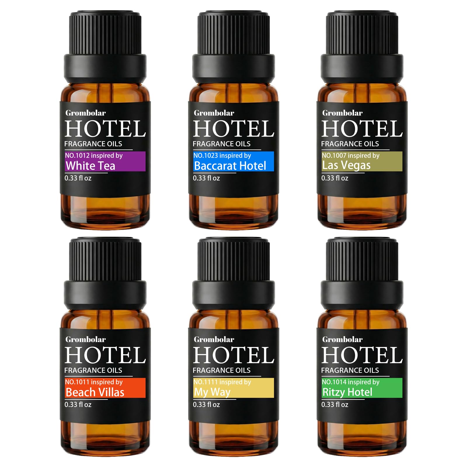 Essential Oils Gift Set for Diffusers | Hotel Collection

