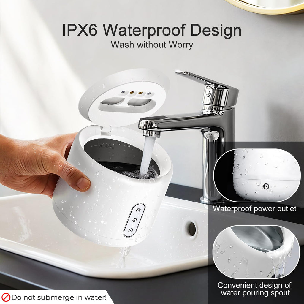 Ultrasonic Retainer Cleaner Machine – IPX6 UV Light

