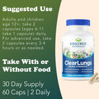 RidgeCrest ClearLungs Extra Strength Daily Lung Support


