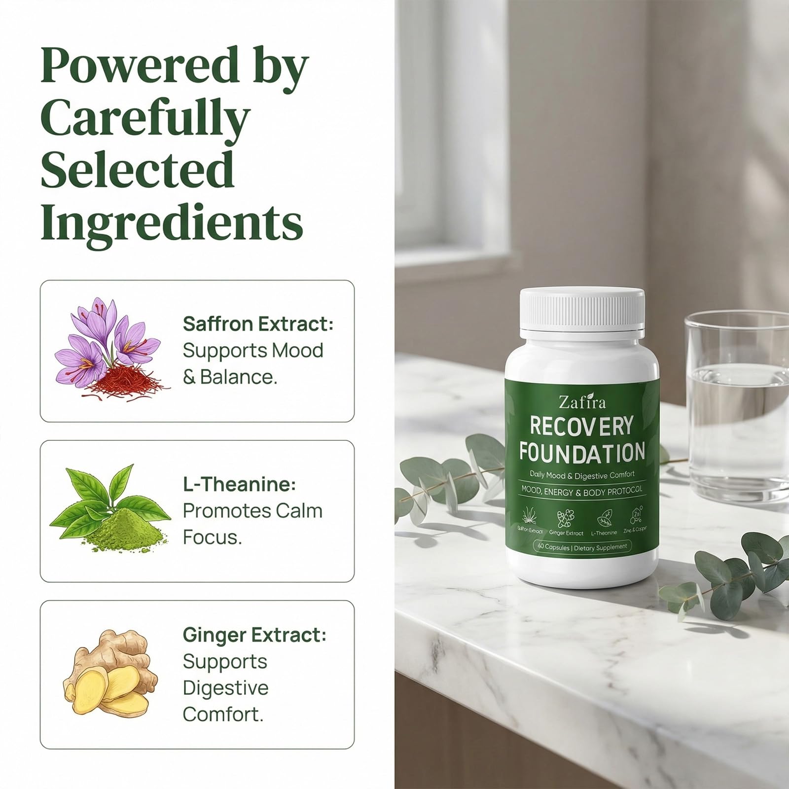 Zafira Recovery Foundation Capsules – Mental Clarity

