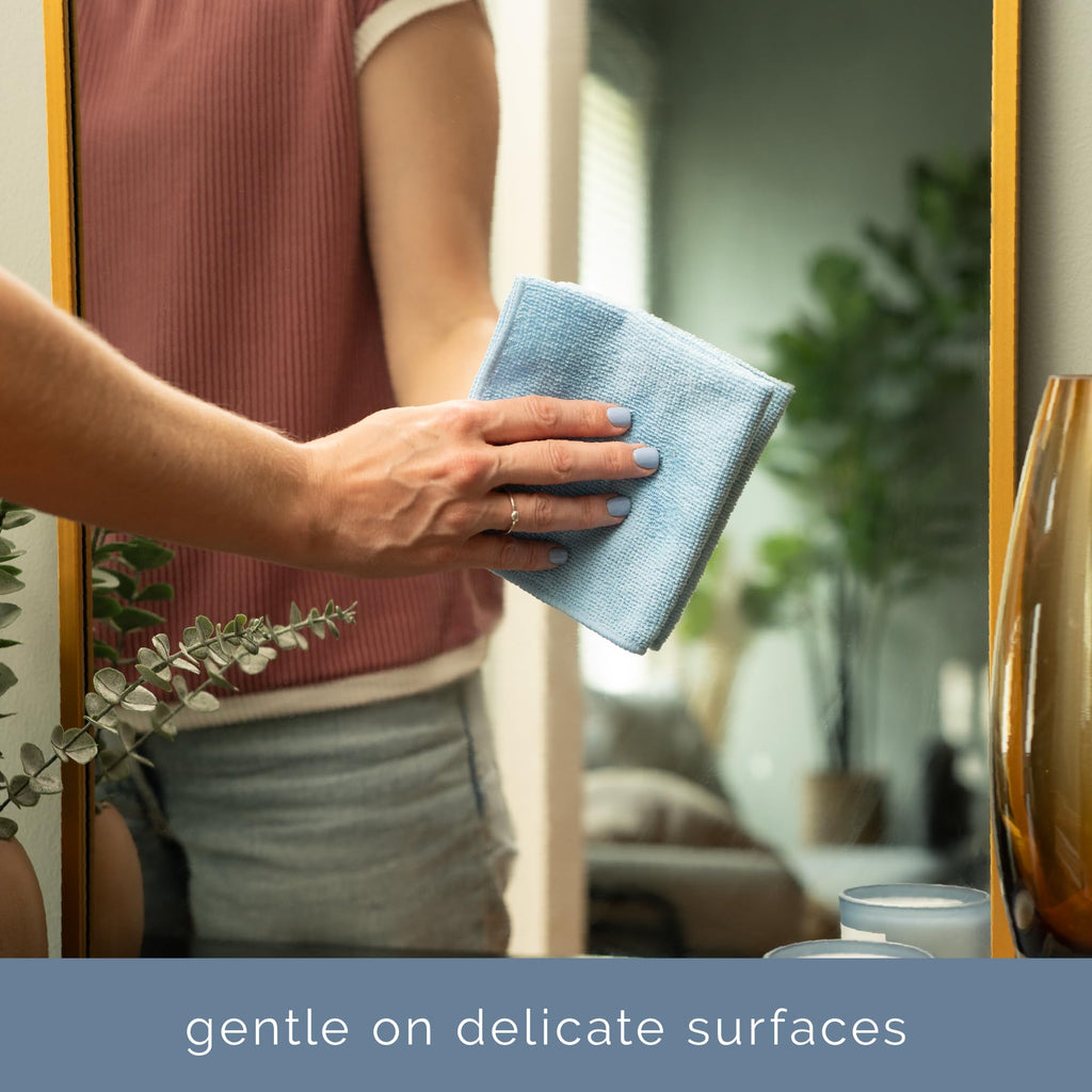 S&T INC Microfiber Cleaning Cloths - Lint-Free Towels

