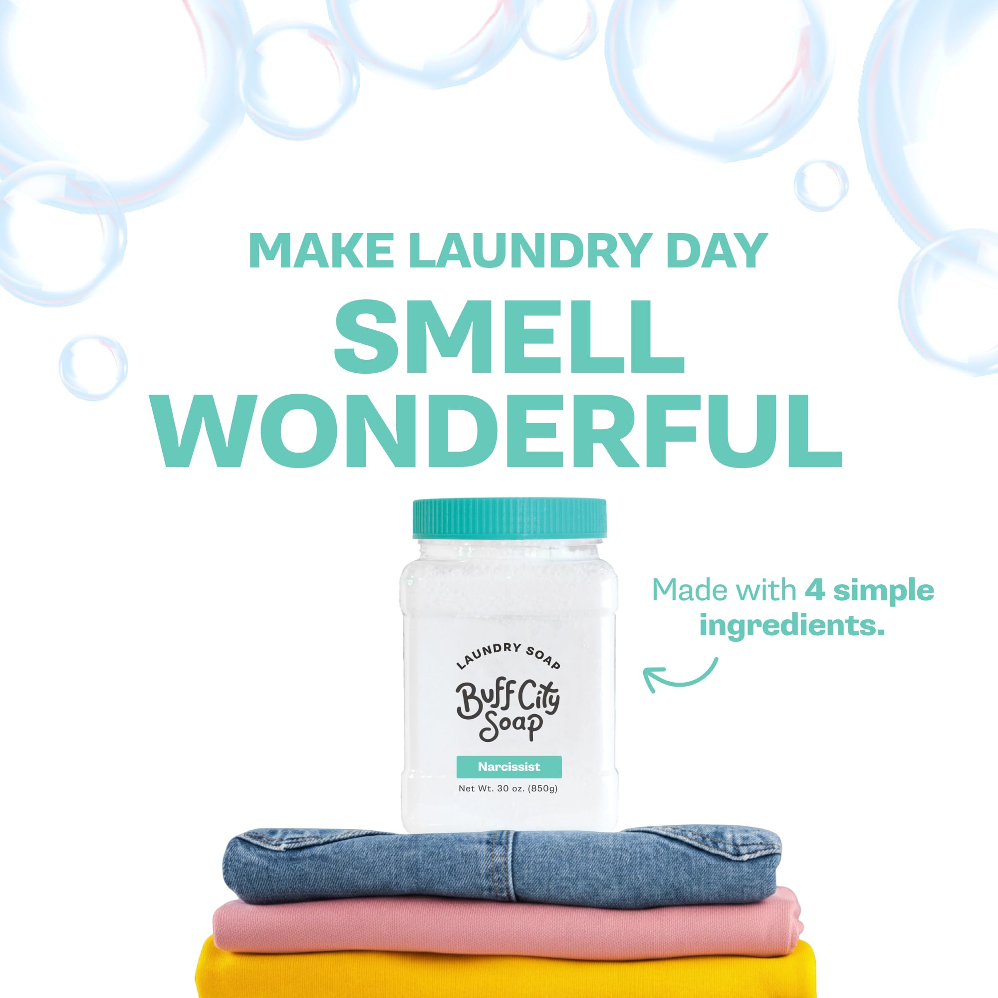 Plant Based Powder Laundry Detergent Buff City Soap

