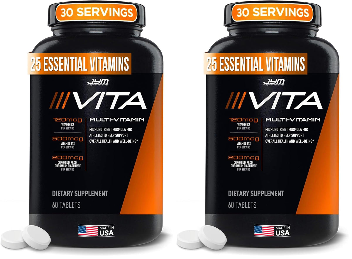 Vita JYM Multivitamin & Mineral - High Potency Daily Formula