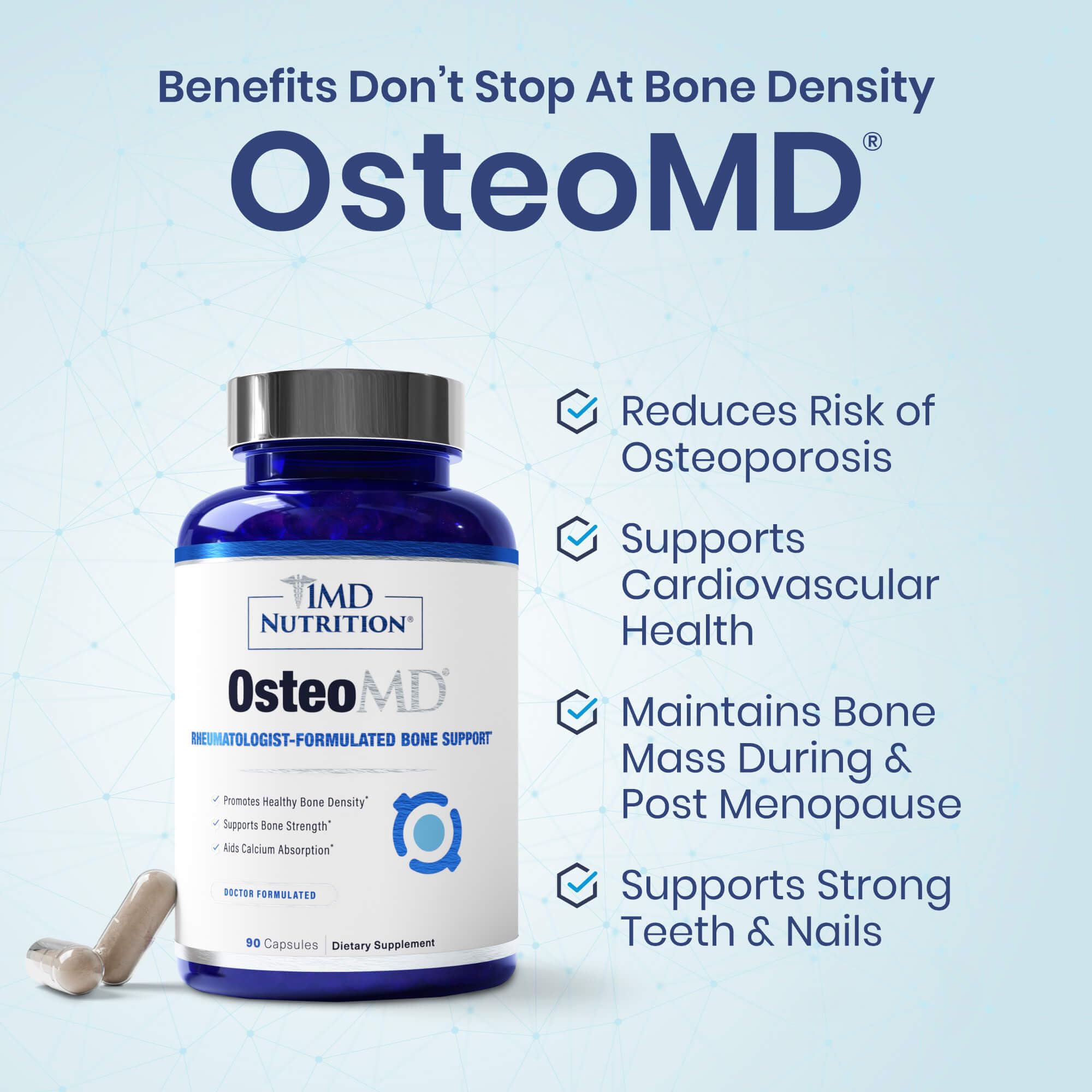 1MD OsteoMD Comprehensive Bone Support

