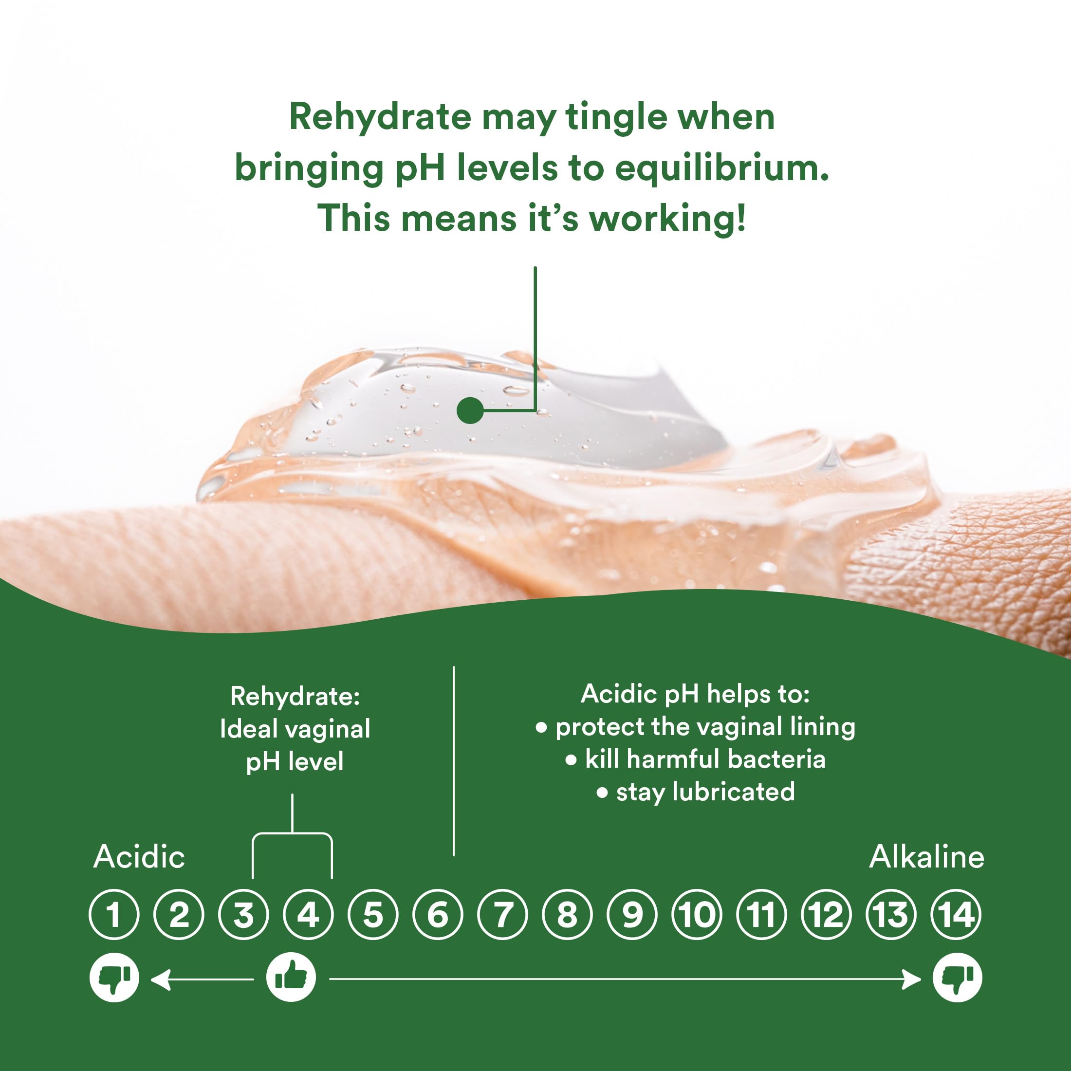 Good Clean Love Rehydrate Vaginal Gel - Hyaluronic Acid

