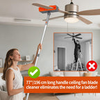 Ceiling Fan Cleaner Duster by MNWHUC Extendable Handle


