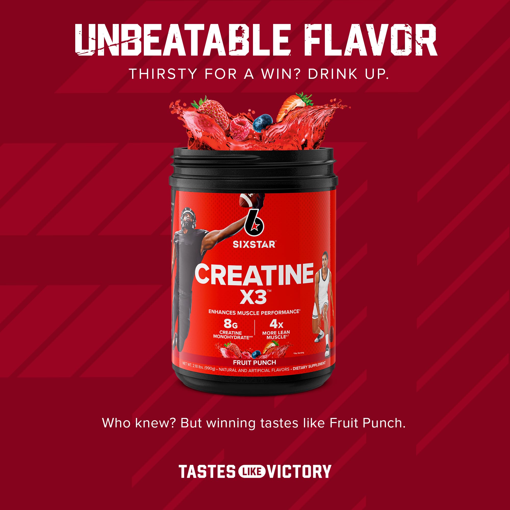 Six Star Creatine Powder for Muscle Performance

