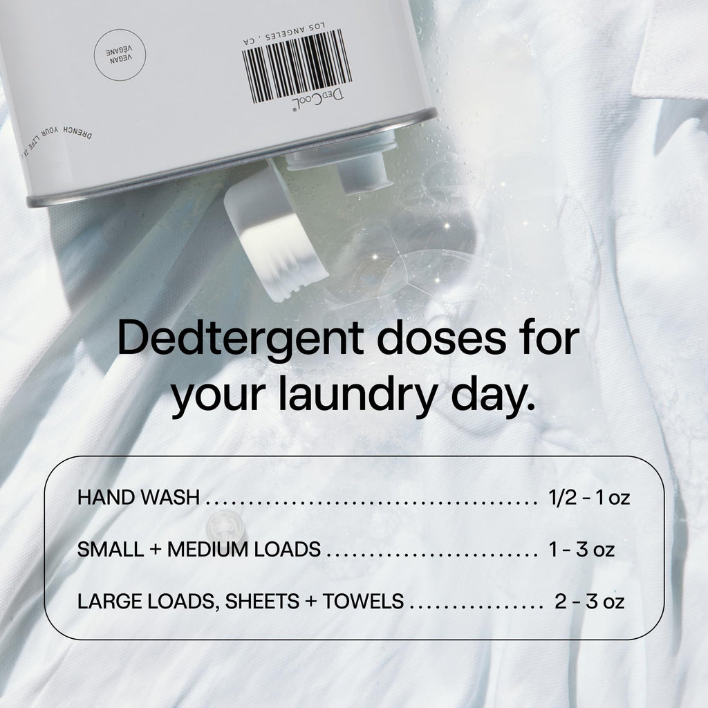 DedCool Liquid Laundry Detergent - Plant-Based Cleaning

