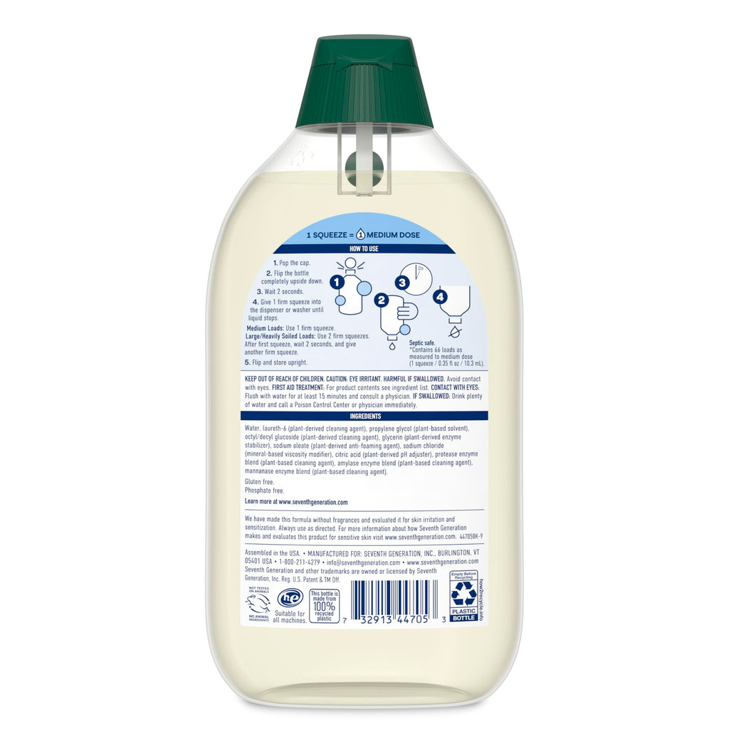 Seventh Generation Free & Clear Ultra Laundry Detergent

