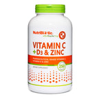 NutriBiotic Vitamin C D3 Zinc Immune Support

