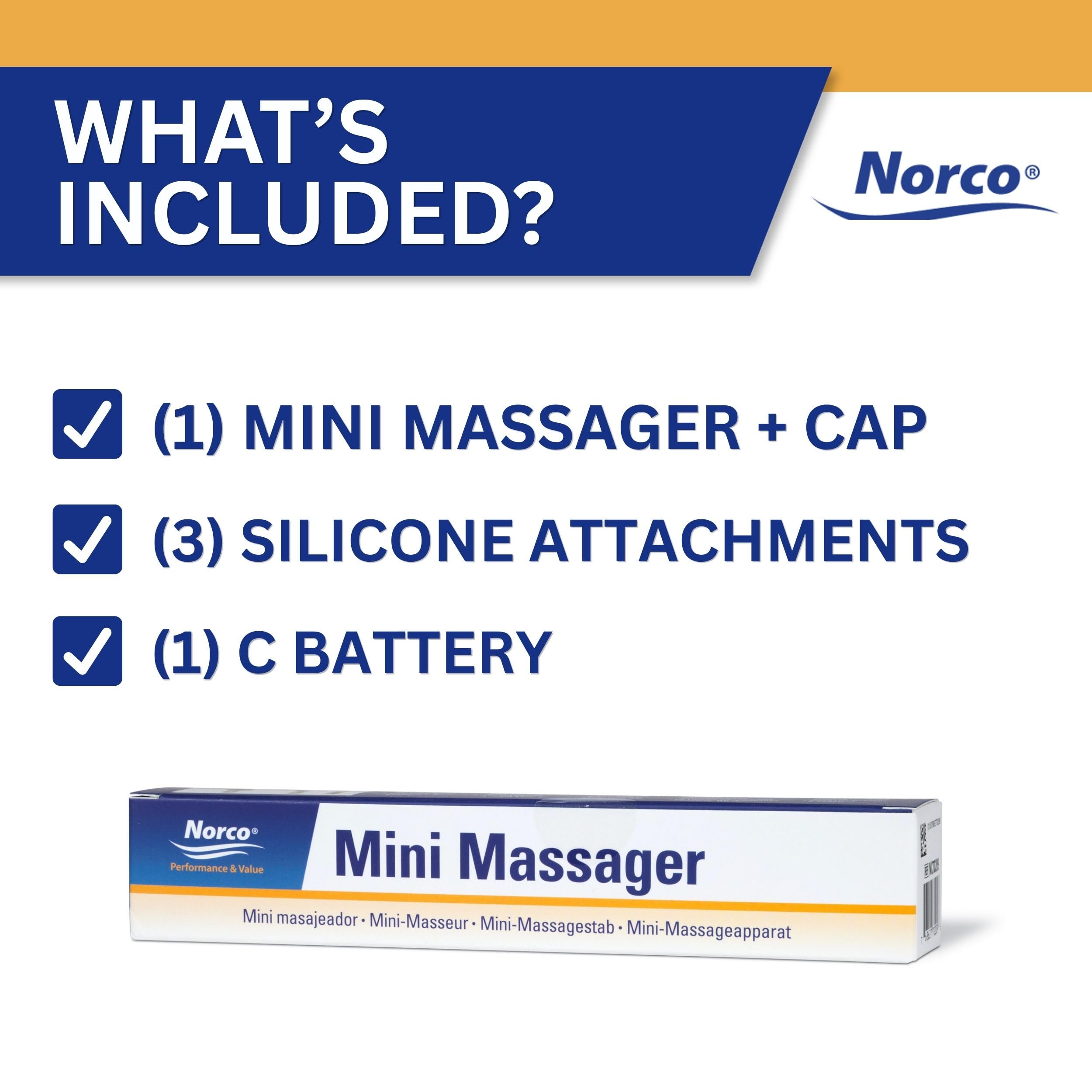 Norco Mini Massager | Portable Therapy Tool

