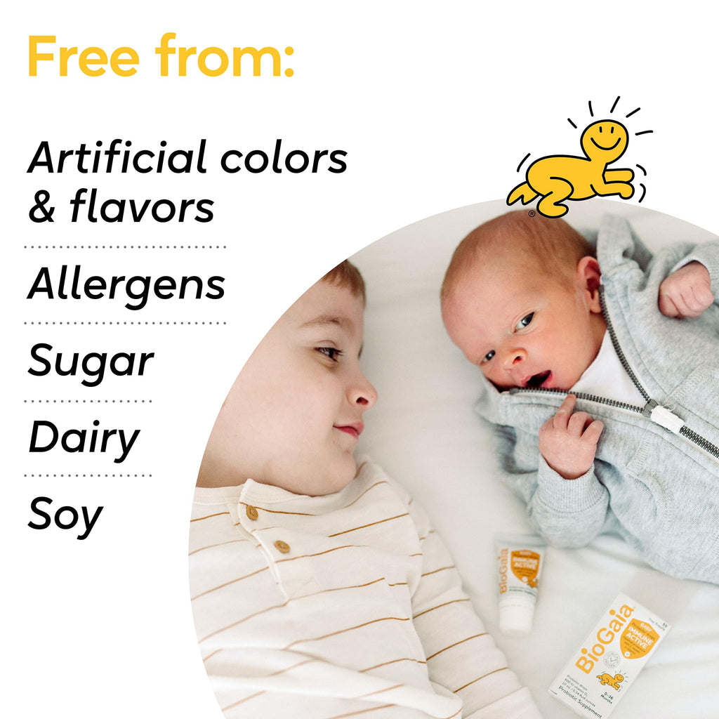 BioGaia Immune Active Baby Probiotic Drops with Vitamin D

