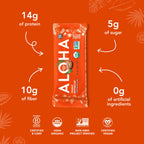 ALOHA Organic Plant Based Protein Bars | Vegan & Gluten-Free

