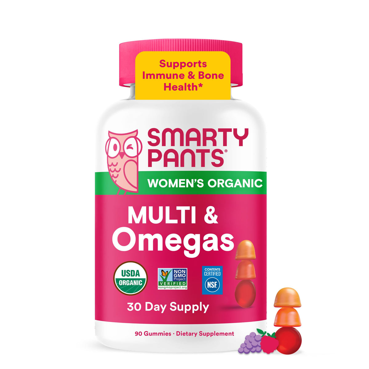 SmartyPants Organic Women's Multivitamin Gummies