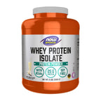 NOW Foods Whey Protein Isolate with BCAAs

