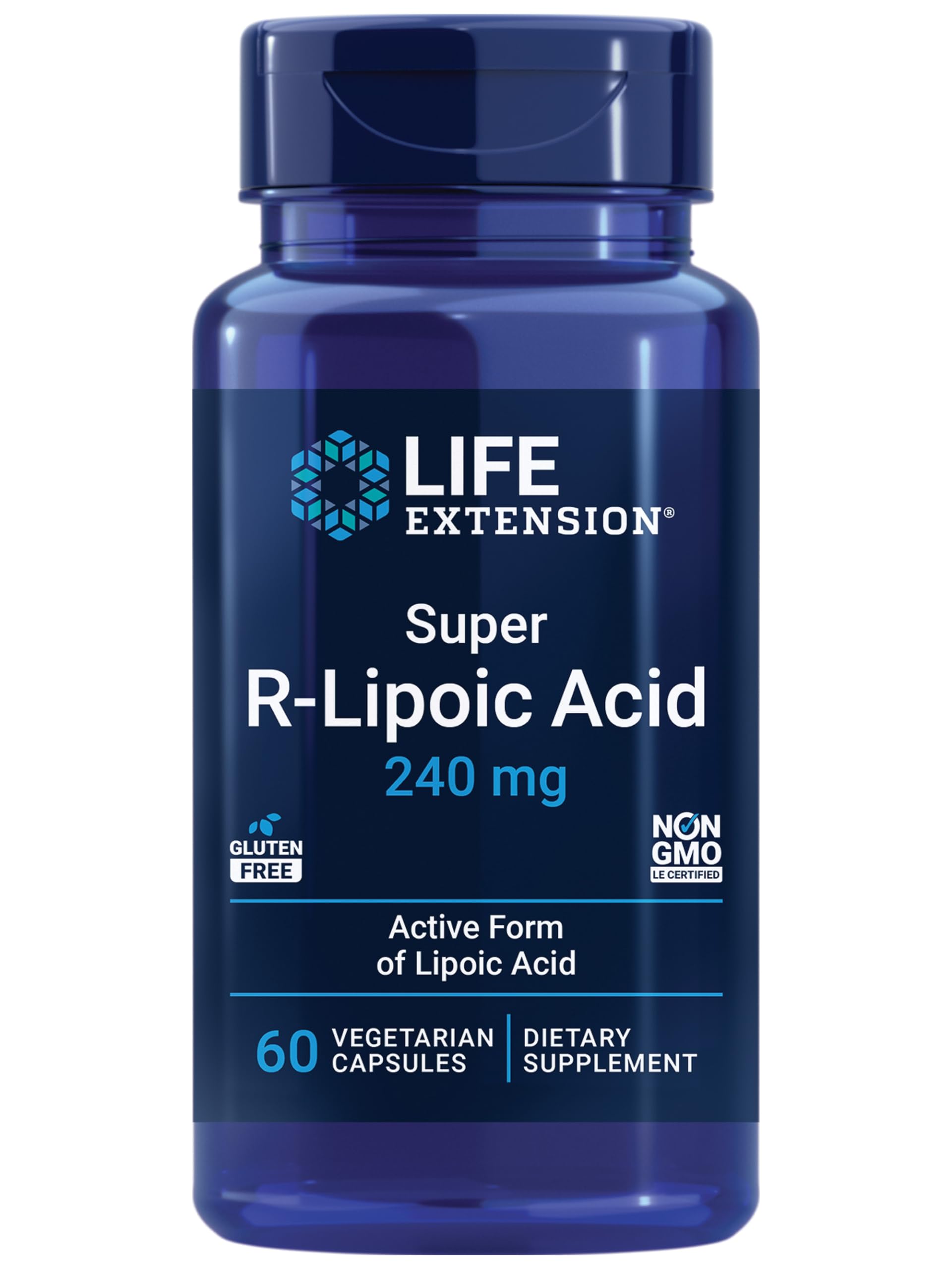 Life Extension Super R-Lipoic Acid R-Form Antioxidant

