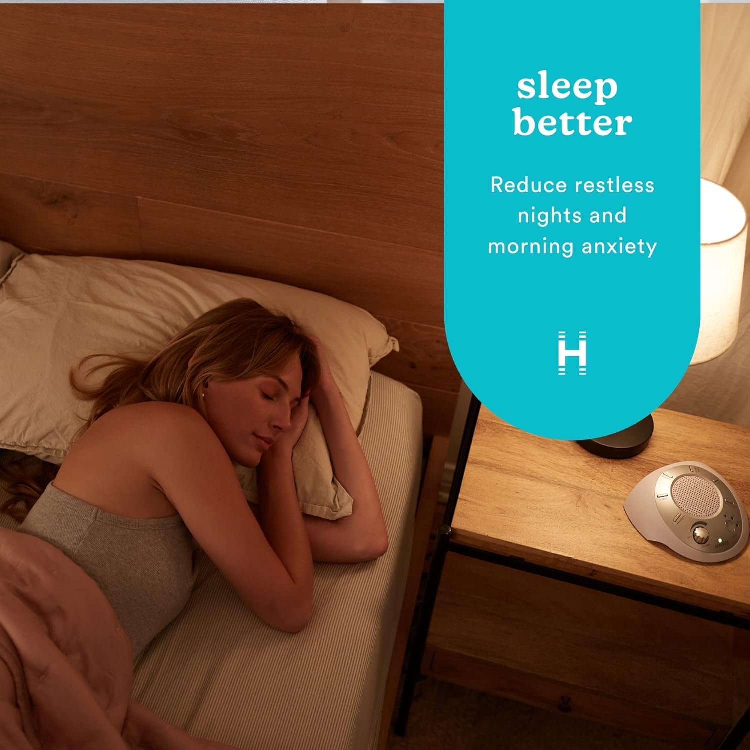 Homedics SoundSleep White Noise Sound Machine | 6 Sounds

