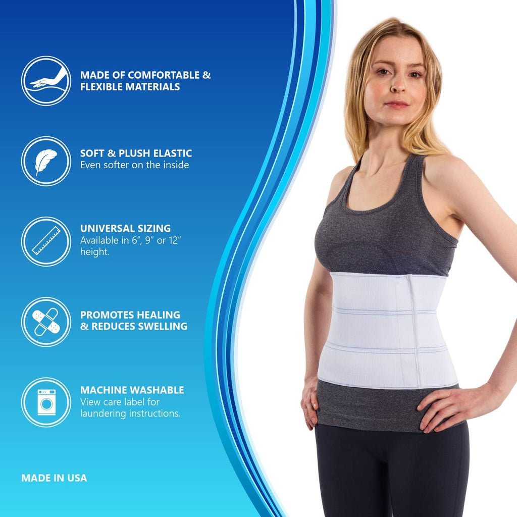NYOrtho Abdominal Binder for Post-Surgery - Made in USA

