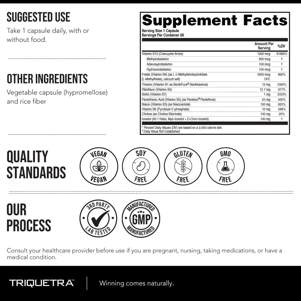 BioActive Vitamin B Complex by Triquetra Health

