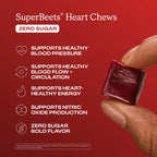 Humann SuperBeets Heart Chews Beet Root Nitric Oxide

