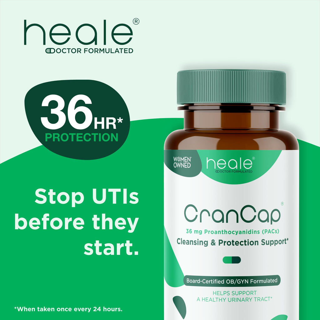 Heale Cranberry Pills for Urinary Tract Health - 36 mg PACs

