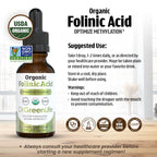 Folinic Acid Liquid Drops by Dr. Green Mom

