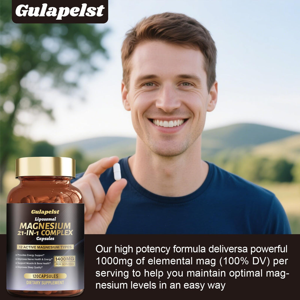 Gulapelst Liposomal Magnesium Complex Capsule 21 in 1

