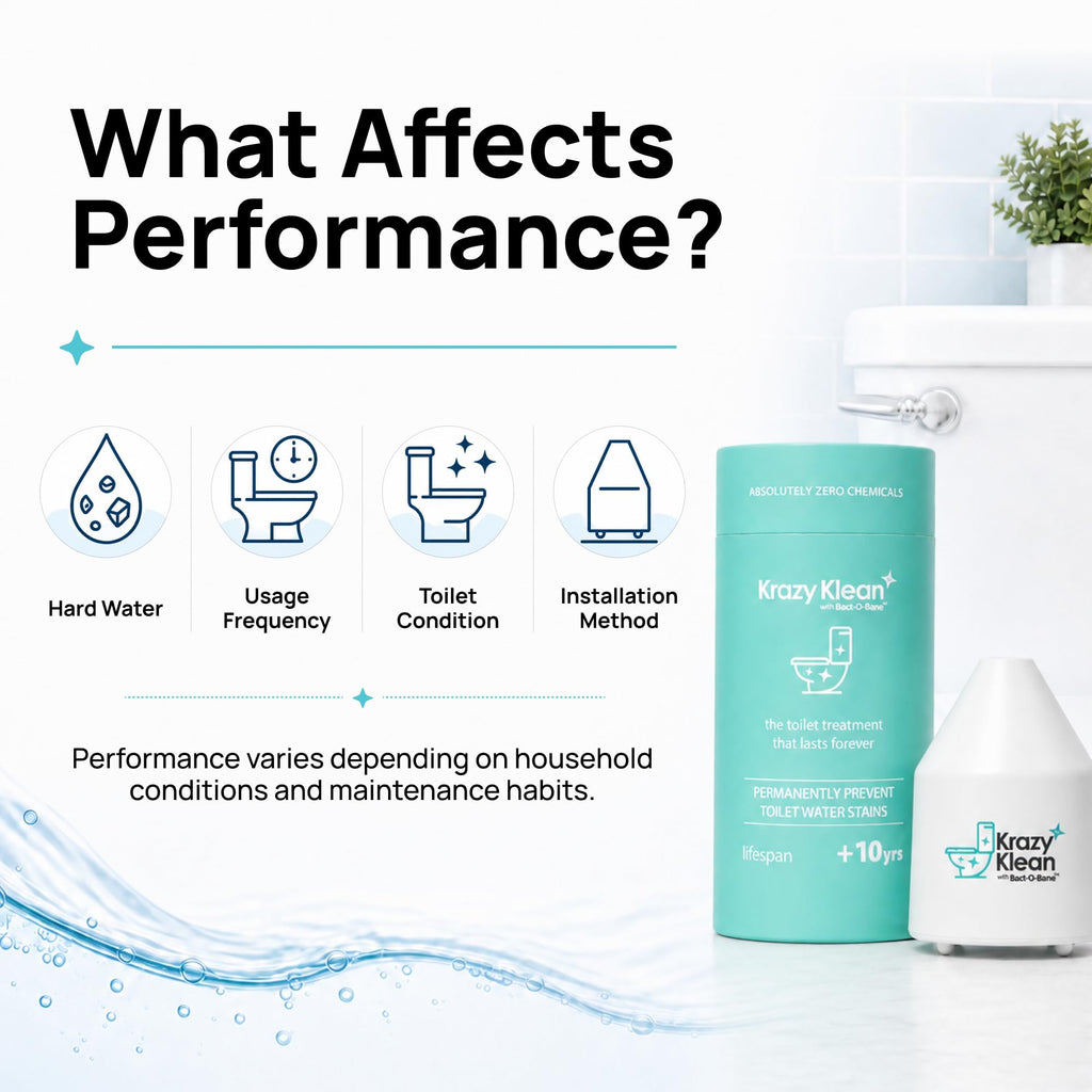 Krazy Klean Automatic Toilet Cleaner Continuous Cleaning

