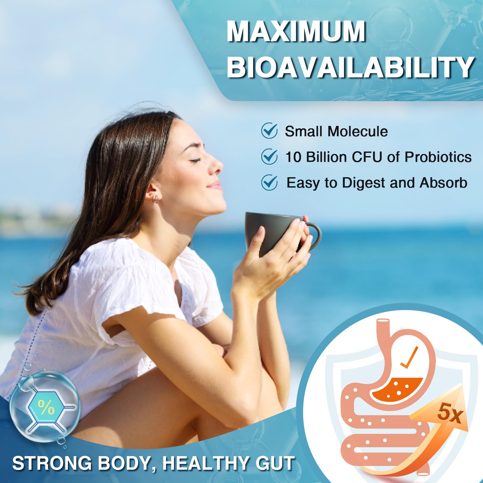 Nature Target Marine Collagen Peptides Powder - Skin Support

