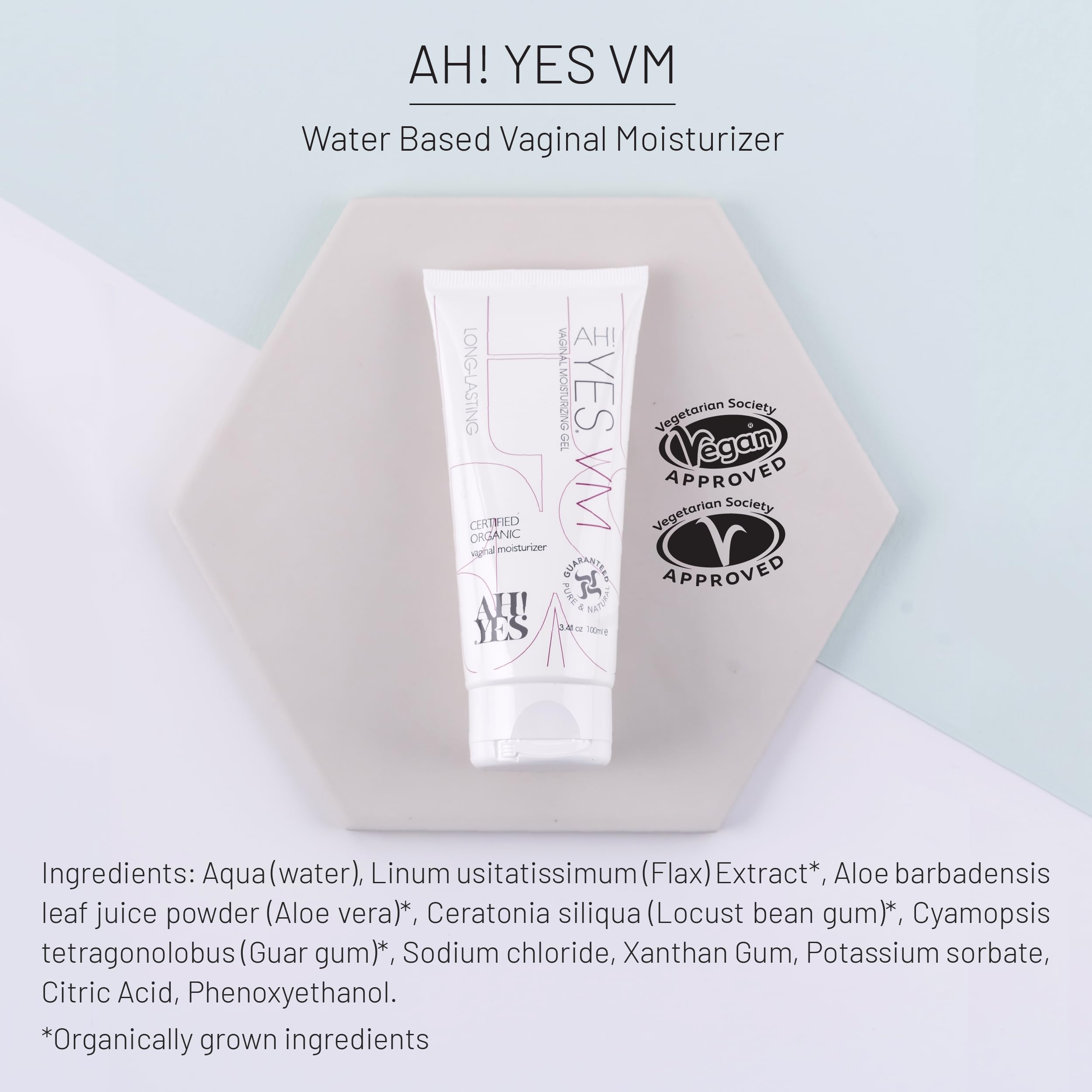 Vaginal Moisturizer AH! YES VM – Water-Based, Estrogen-Free


