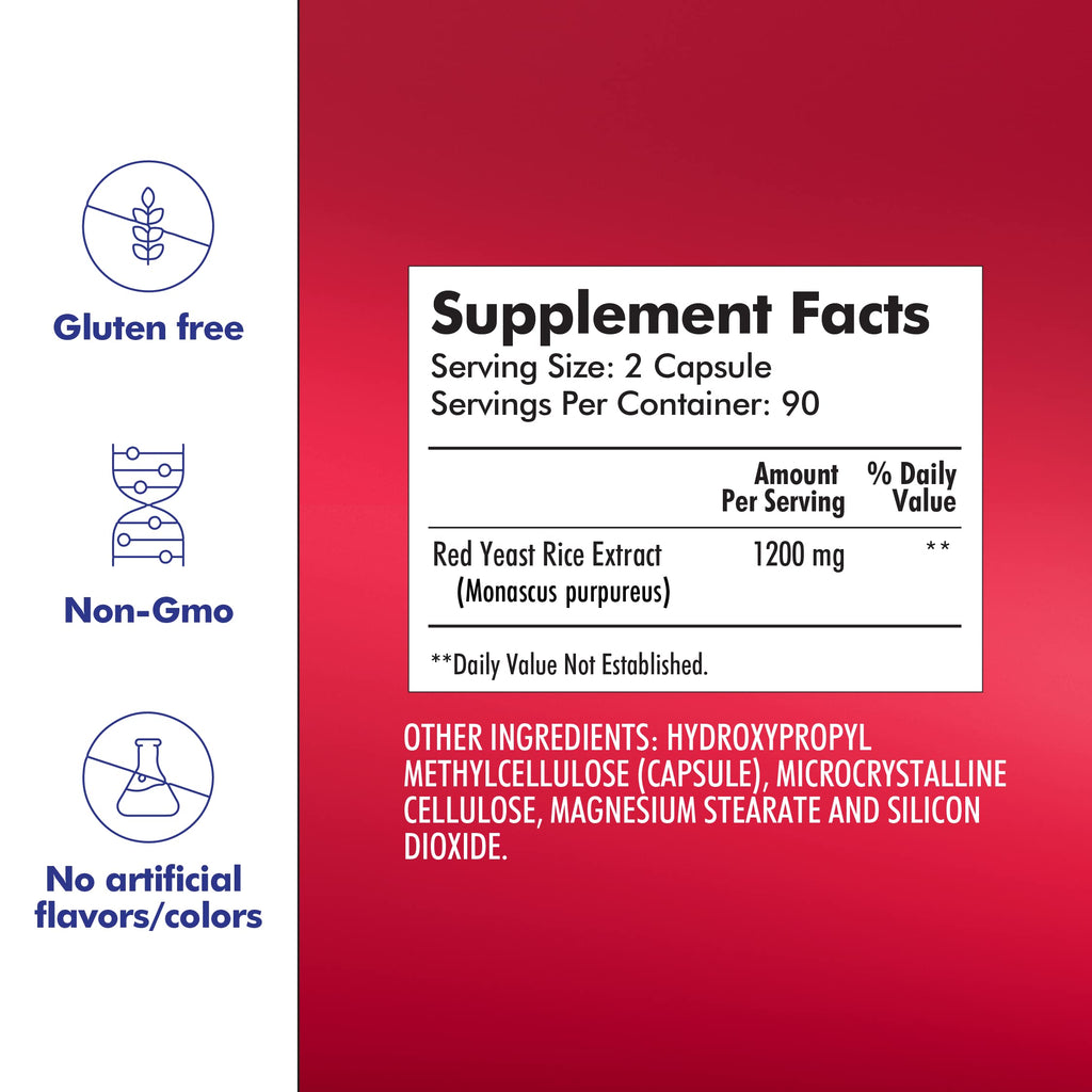Santo Remedio Red Yeast Rice Dietary Supplement

