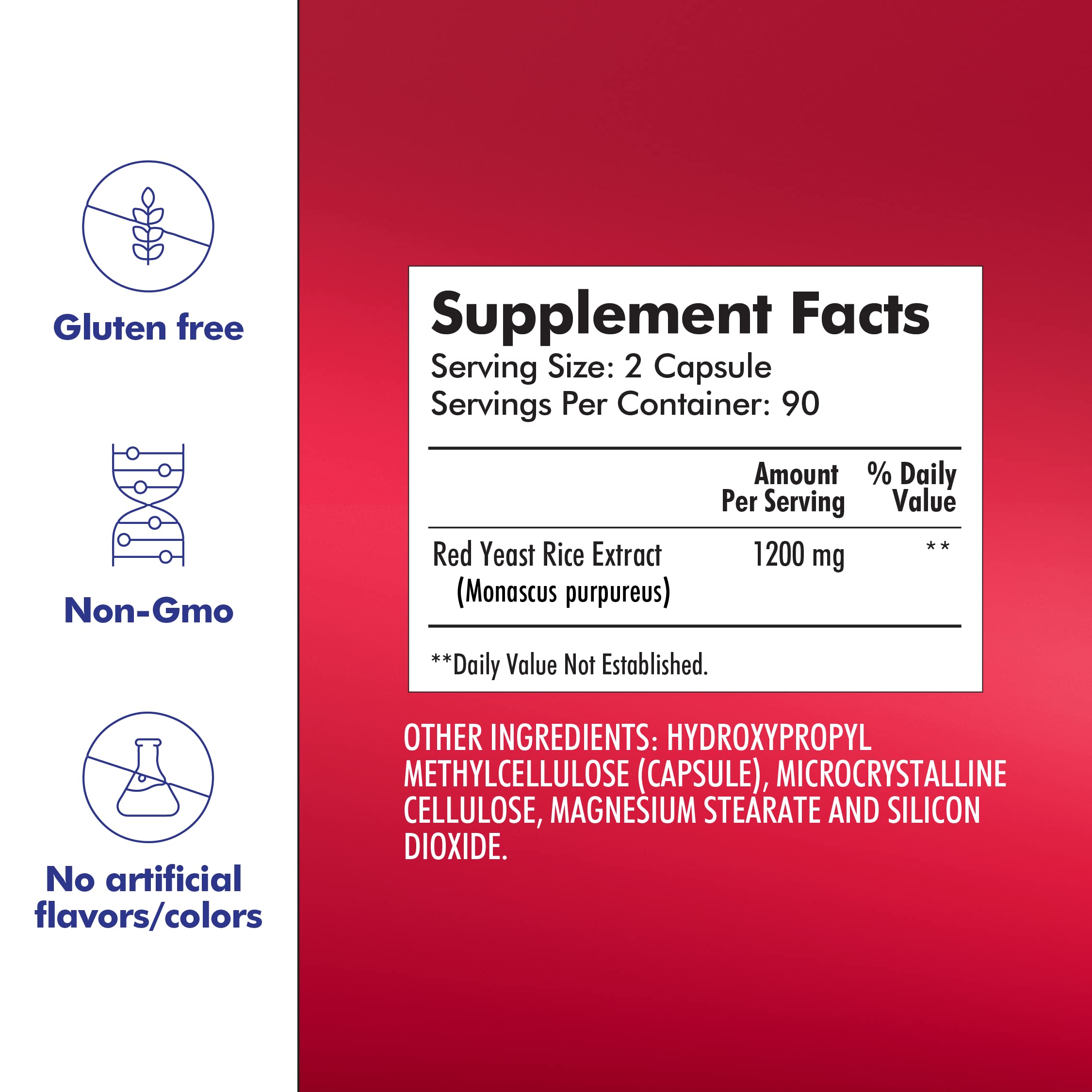 Santo Remedio Red Yeast Rice Dietary Supplement

