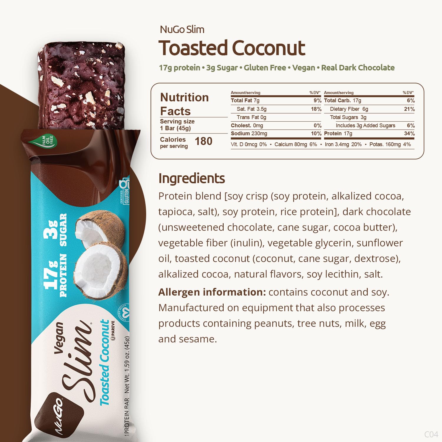 NuGo Slim Protein Bars Variety Pack

