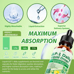 GLP-1 Support Liquid Drops - 10-in-1 Formula for Wellness

