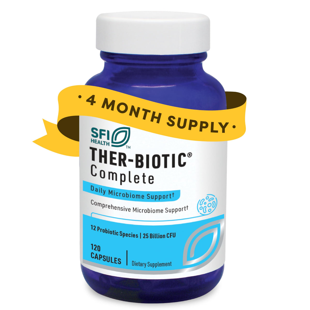 SFI Health Ther-Biotic Complete Probiotic 12-Strain Capsules