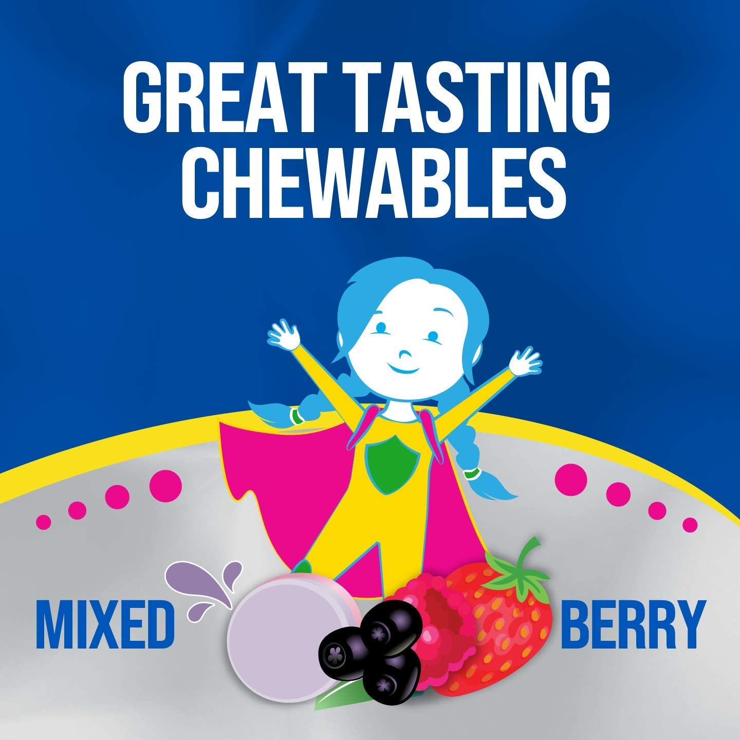 Culturelle Kids Immune Defense Probiotic | Berry Chewables

