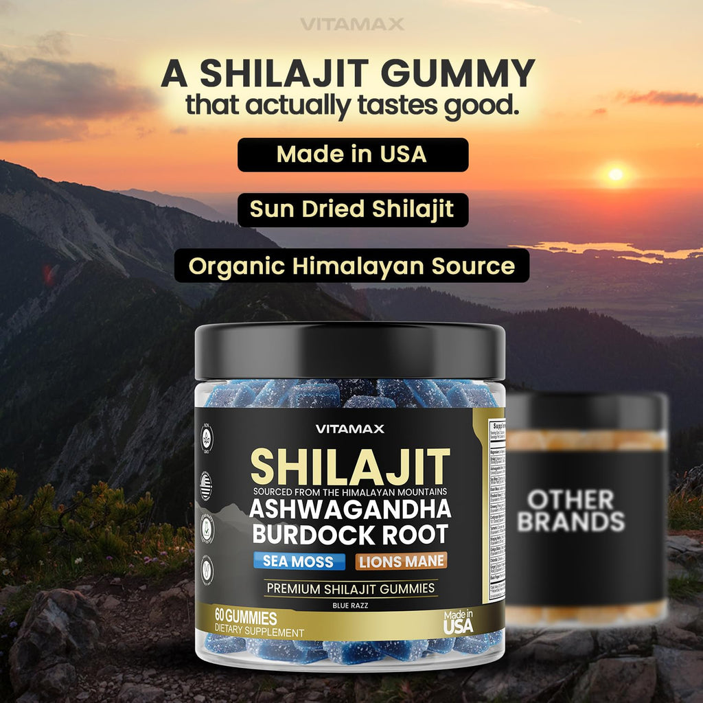 Vitamax Shilajit Gummies – Mineral Wellness Formula

