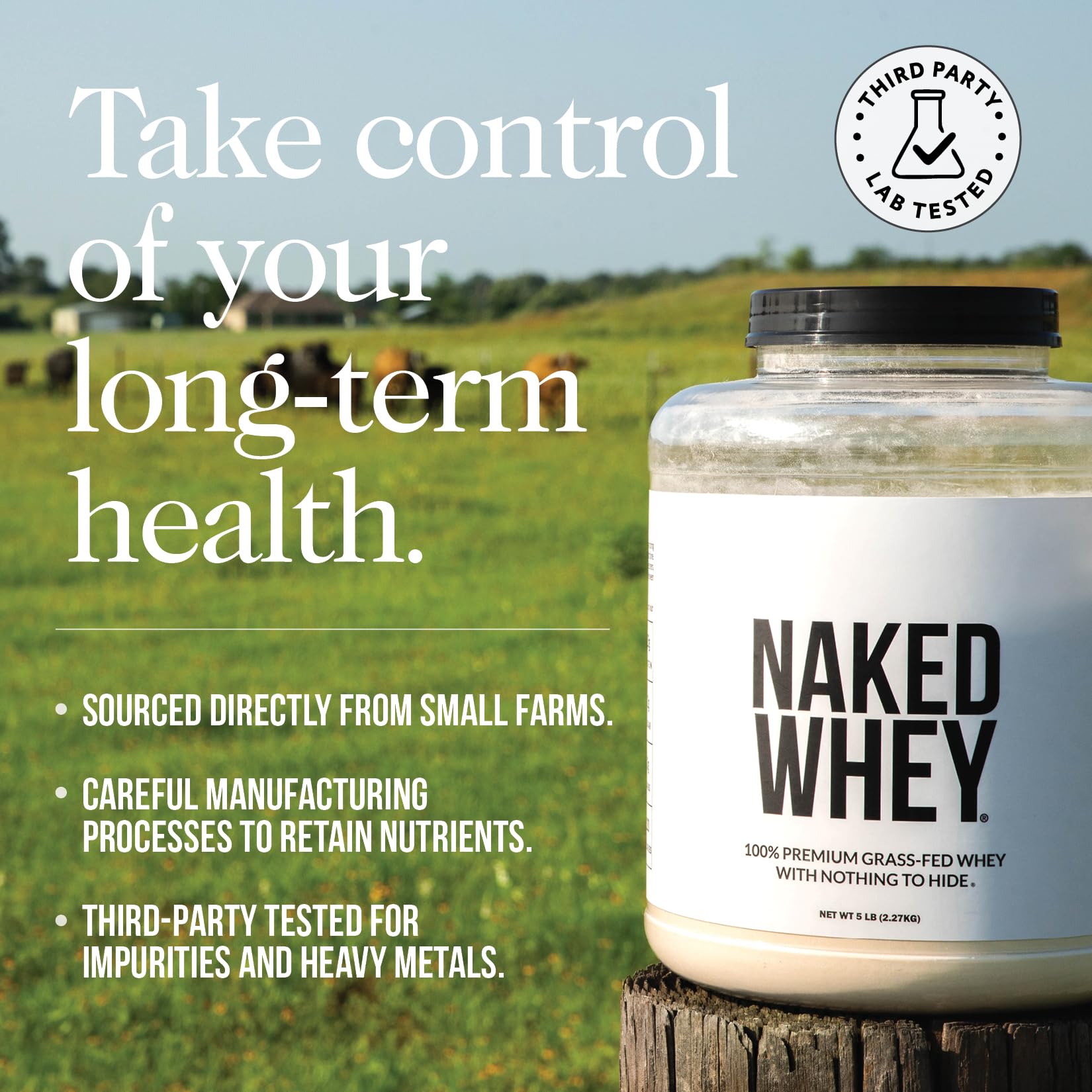 NAKED Whey Isolate Protein Powder | Clean Ingredients


