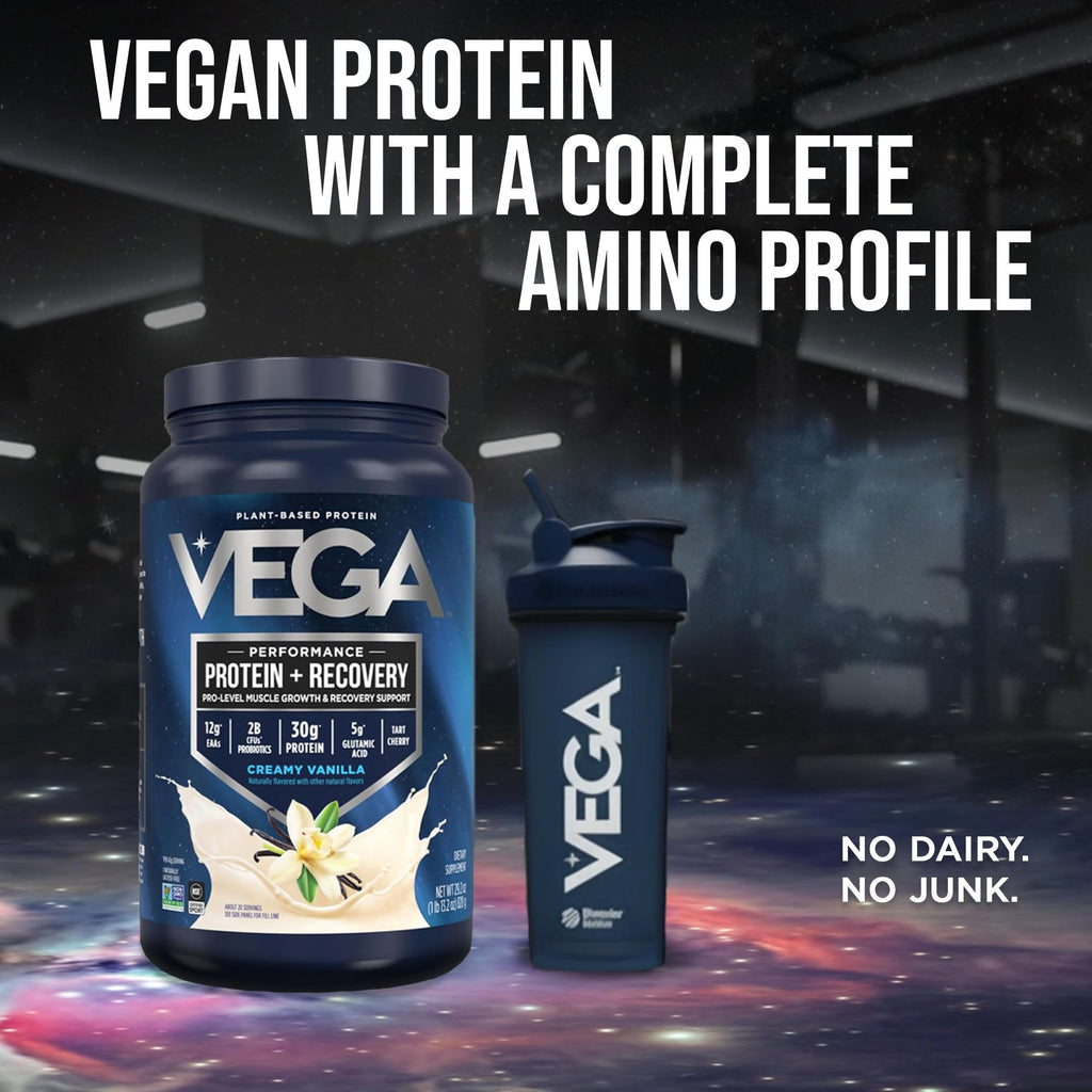 Vega Protein + Recovery Plant-Based Protein Powder

