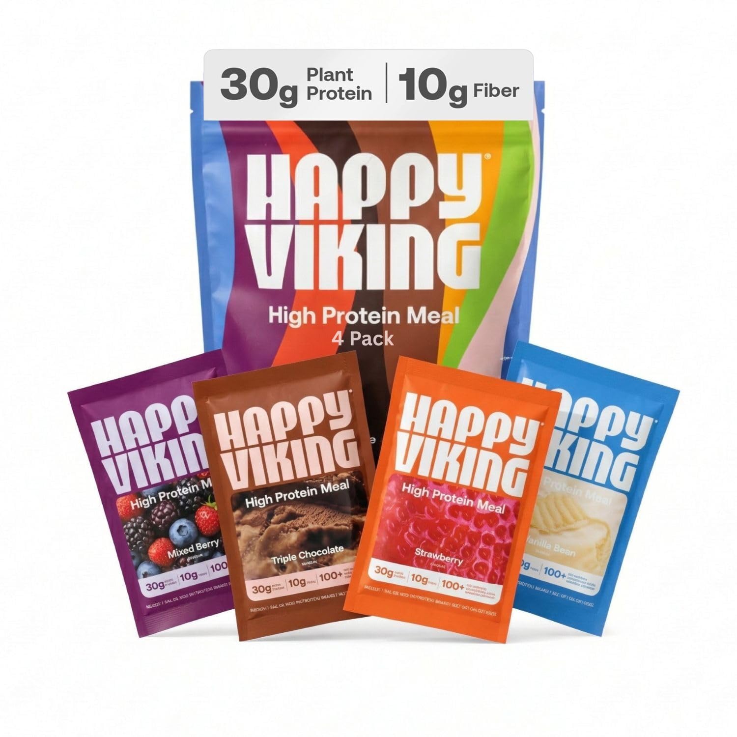 Happy Viking Plant-Based Protein Powder by Venus Williams – 30g Protein