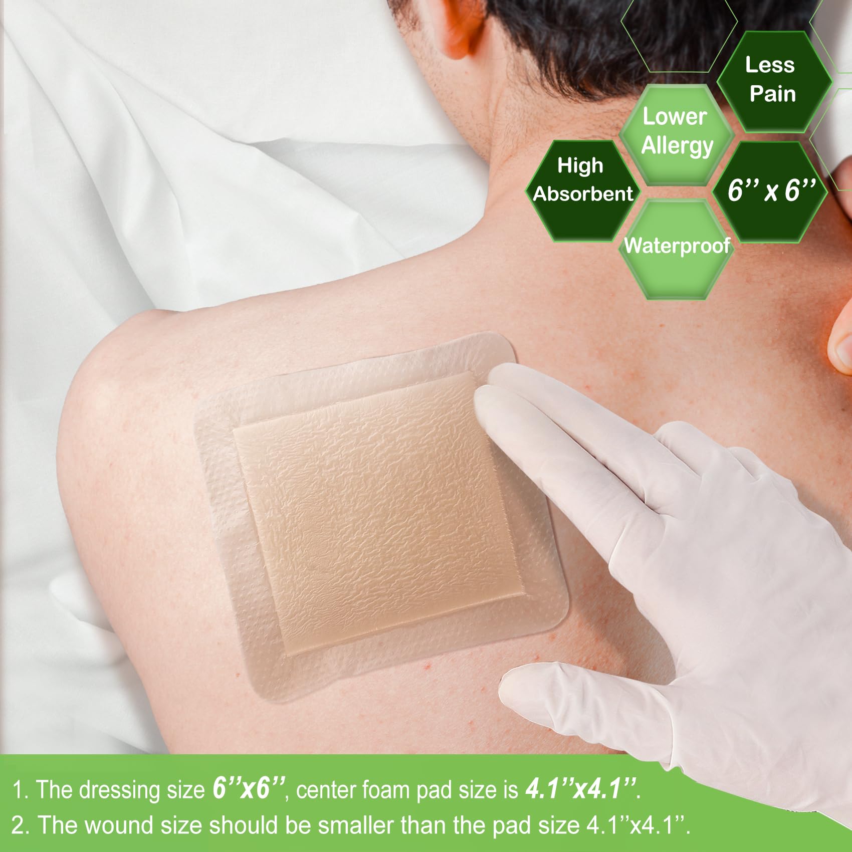 Silicone Foam Dressing by NeuHeils

