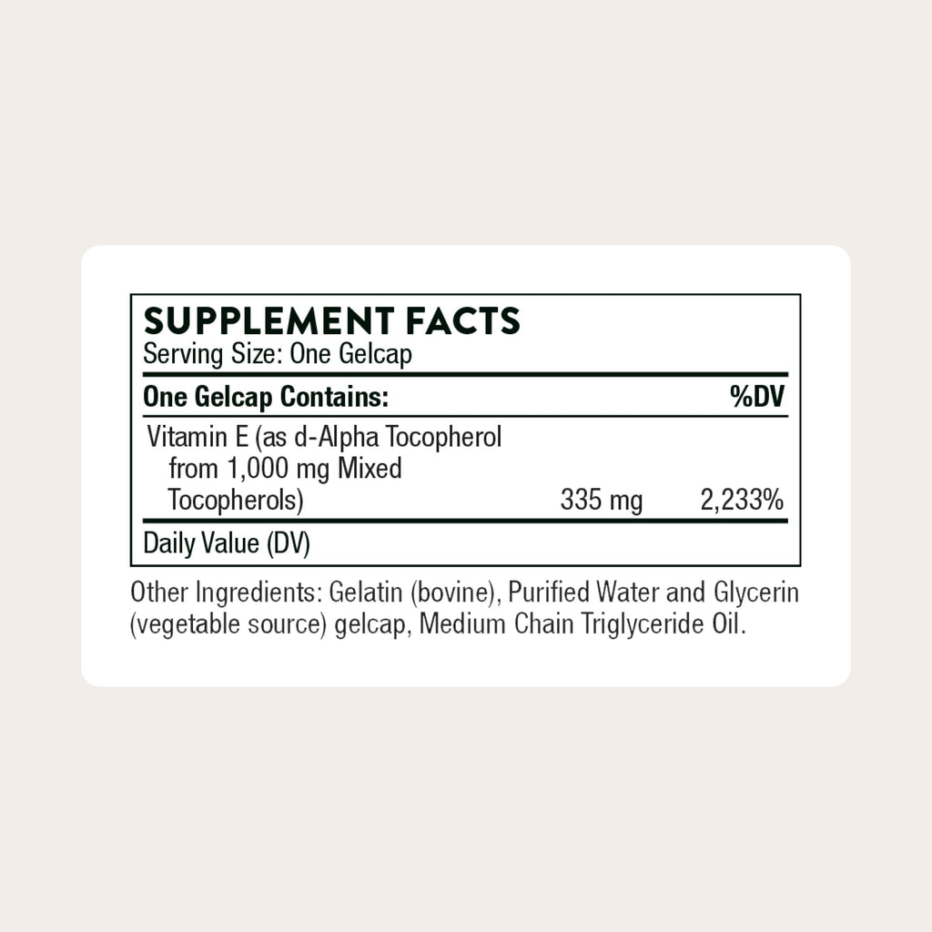 Thorne Ultimate-E Vitamin E with Mixed Tocopherols

