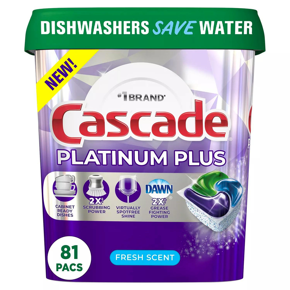 Cascade Dishwasher Detergent Pods
