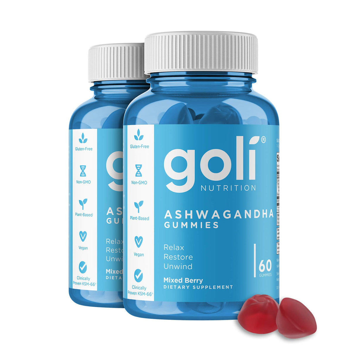 Goli Ashwagandha & Vitamin D Gummies